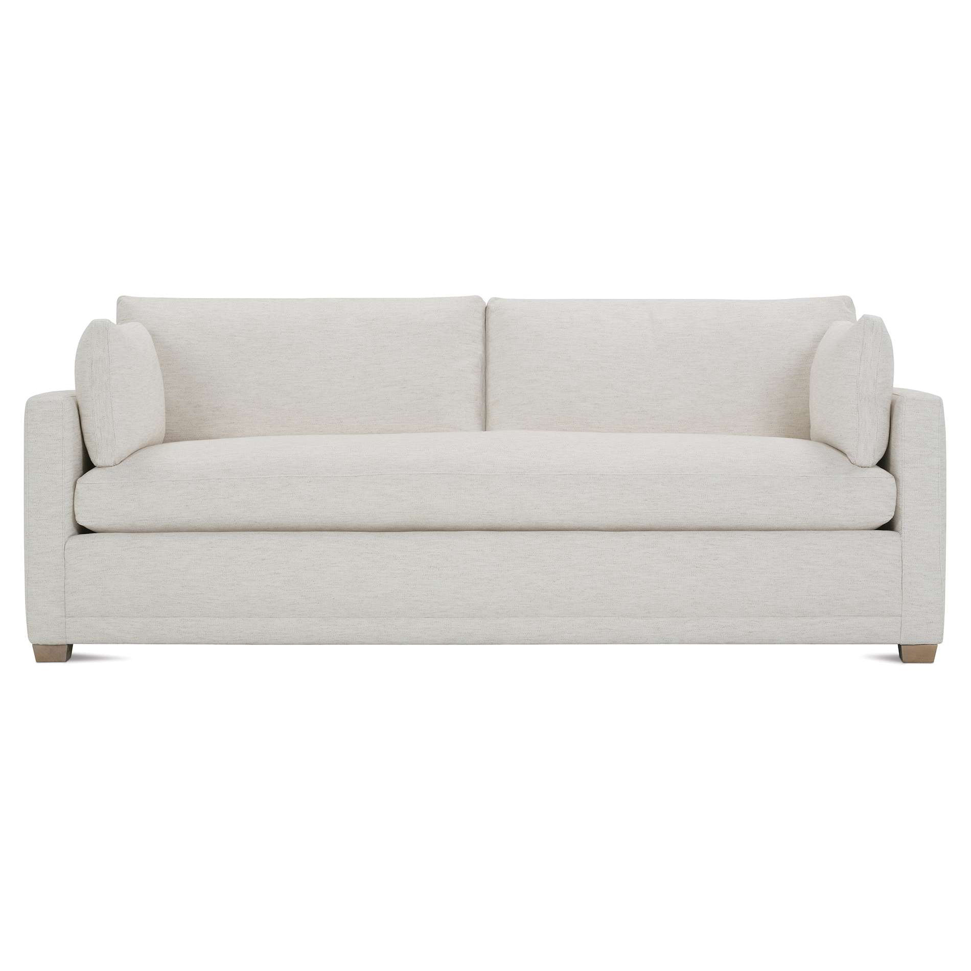 punt Notitie Downtown Robin Bruce Sylvie Bench Seat Sofa - Kid Proof Fabric (Natural) | Saxon's  Fine Furnishings